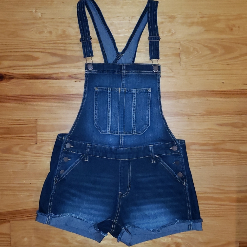 Denim overalls